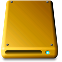 Gold Disc Drive icon
